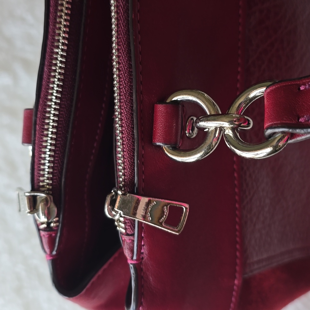 Coach Brooke Leather and Suede  Womens Bag - Picture 17 of 17